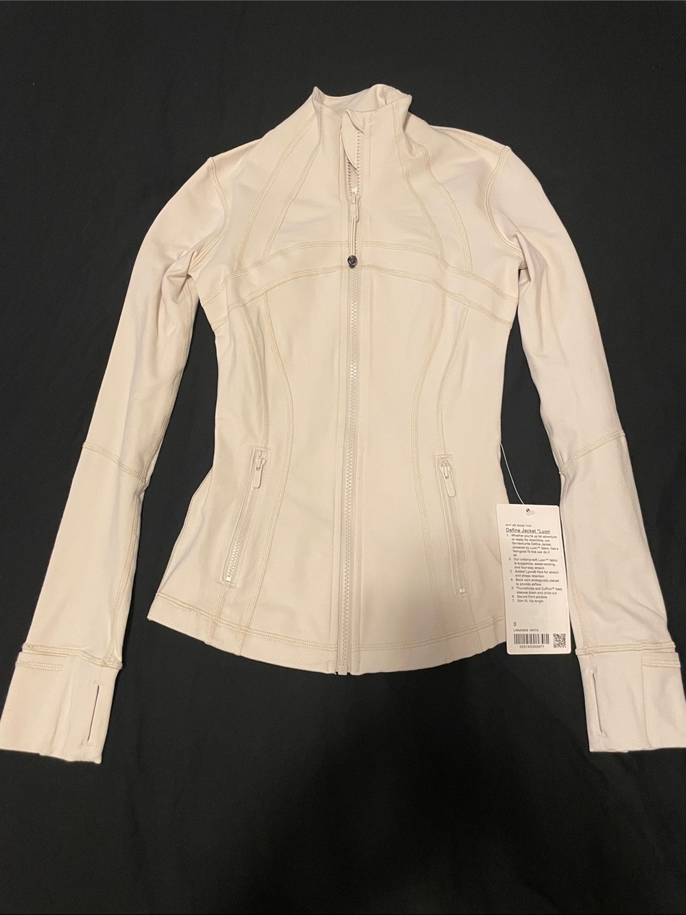 White opal define jacket